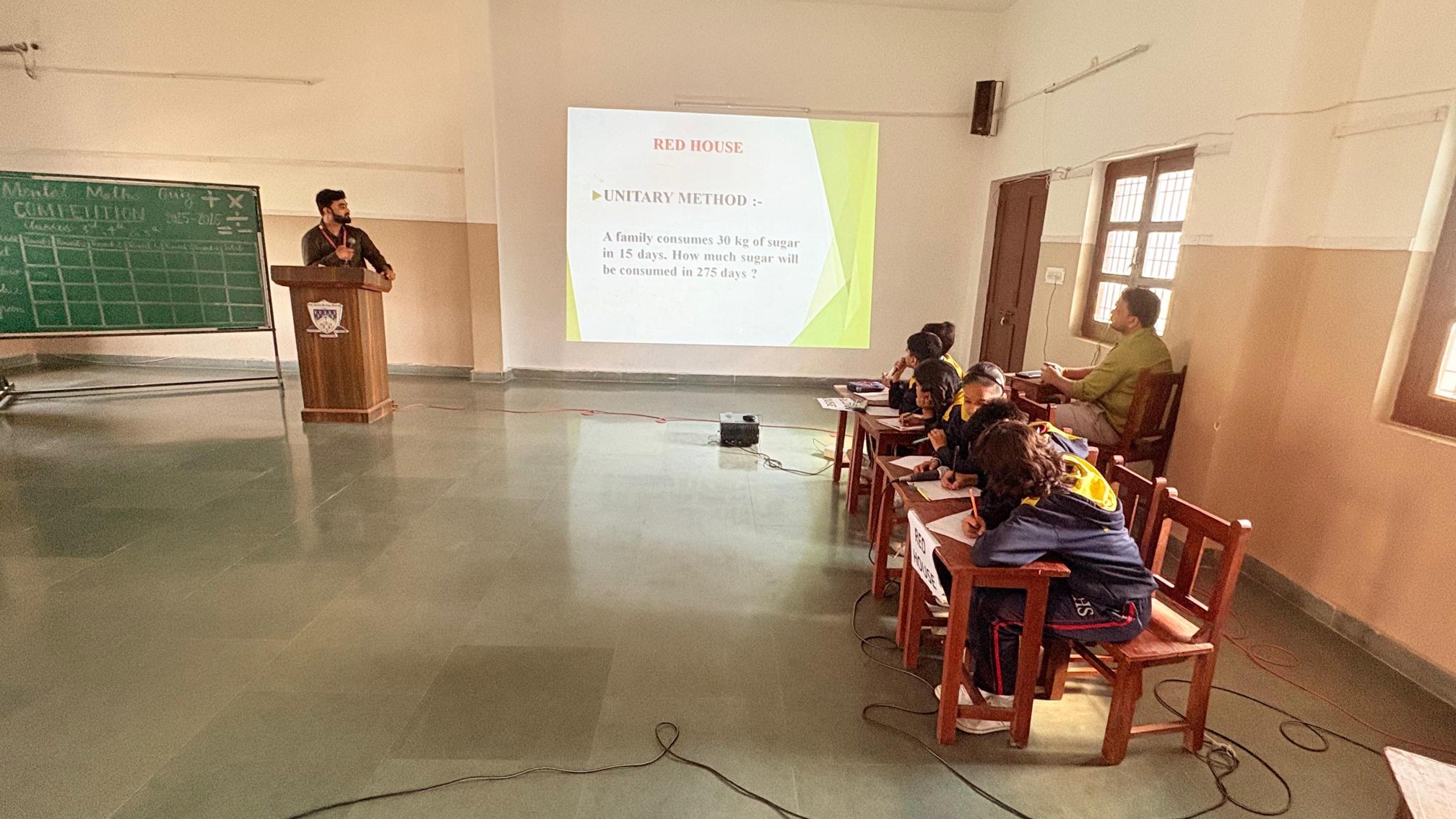 Mental Maths Quiz Competition 2025